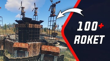 Dev Surlu Full HQ Base Raid Attık ! | Rust Türkçe (3x Server)