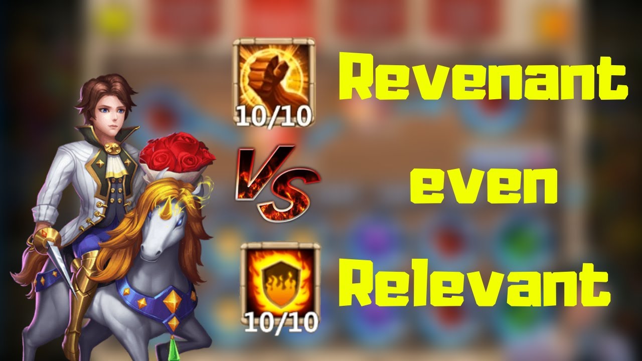 Revenant | 10/10 Flame Guard | 10/10 Brute Force | 10/10 Tenacity | Castle Clash