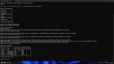 DBMS Lab Experiment - 01