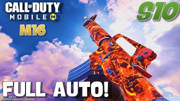 COD Mobile M16 WILD FIRE PERK REVIEW