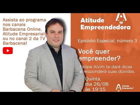 Programa Atitude Empreendedora - #Empreendedorismo