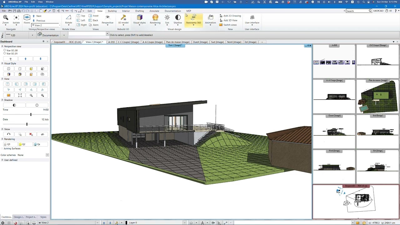ARCHLine.XP free plugin for ZWCAD PRO for easy exchange of