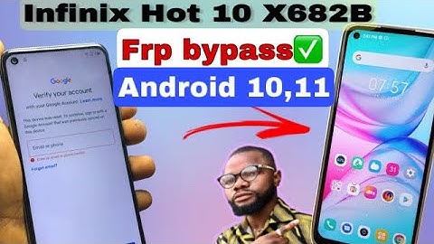 Infinix HOT 10 X682B Frp Bypass Without Pc 2021-2022 // No Gmail// Bypass Google Account Unlock 100%