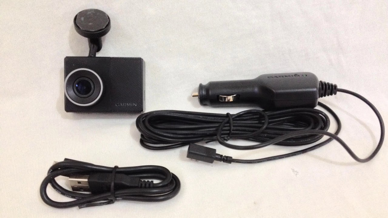 Garmin 45 / 55 / 65W Dashcam Unboxing