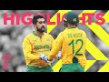 Shamsi 5 24 Seals Series  Highlights   England v South Africa  3rd Mens Vitality IT20 2022