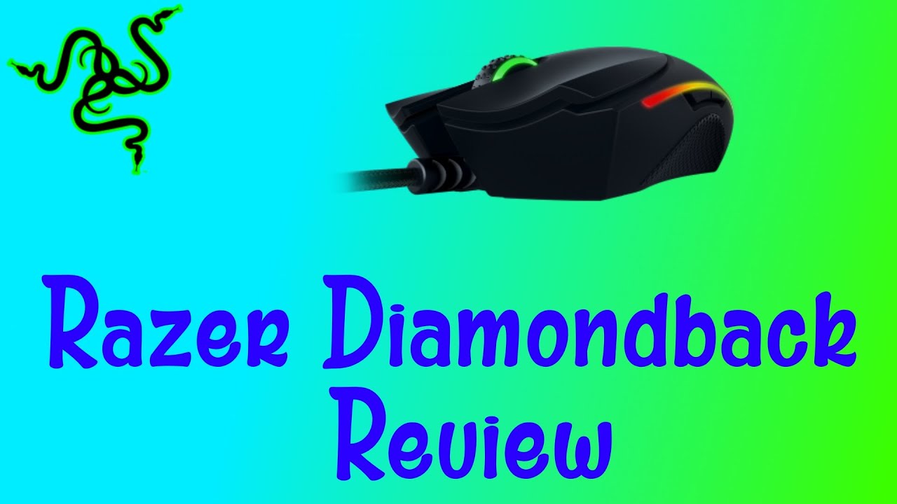 Dimond Pack Razer Razer Diamondback - Review - YouTube