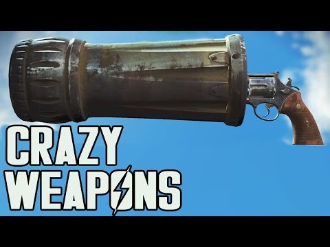 FALLOUT 4 - TOP 5 INSANE WEAPONS!