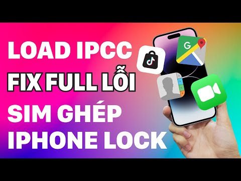 Hướng dẫn cách LOAD IPCC Fix Full lỗi trên sim ghép. 2023 mới nhất