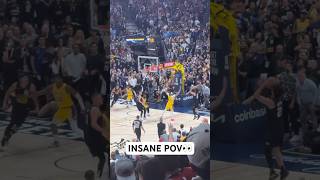 POV: Jamal Murray’s INSANE BUZZER-BEATER in Nuggets Game 2 win over the Lakers 👀🚨 | #Shorts