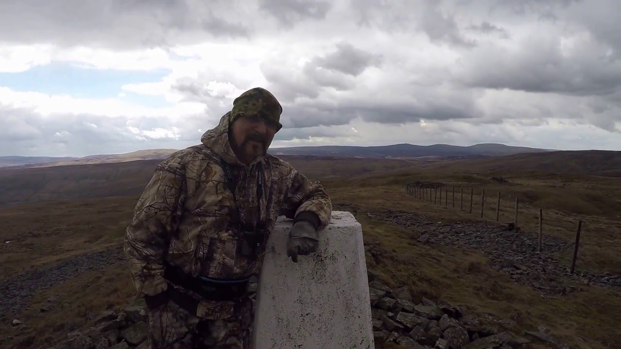 hiking over highground nr burnhope seat