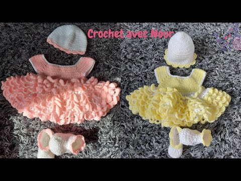 Vidéo: Comment Crocheter Une Robe De Bébé