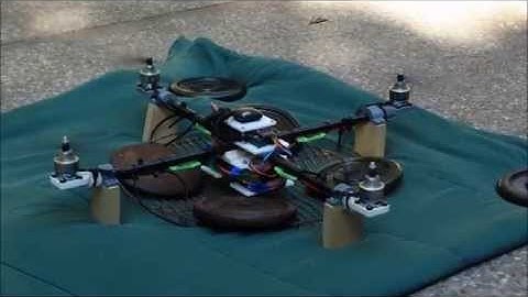 3DOF Quadcopter test