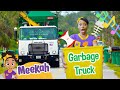 Brand New Meekah Garbage Truck Song!   Meekah Cars and Trucks Nursery Rhymes for the Family