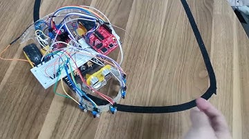 Line-follow robot based on MSP430