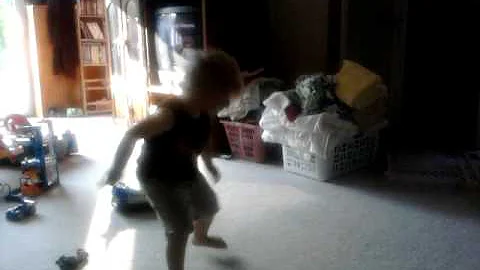 3 Year Old Head-Banging To Screamo