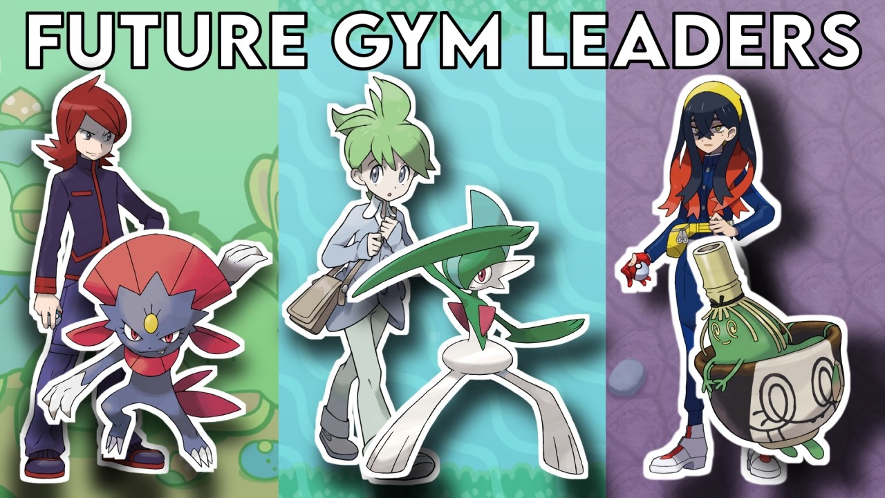 I made teams for Pokémon's NEWEST Gym Leaders