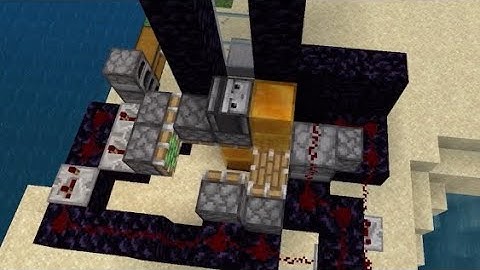 I Made A Working Elevator In Minecraft Bedrock 1.20.13