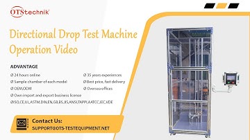 Directional Drop Test Machine Operation Video