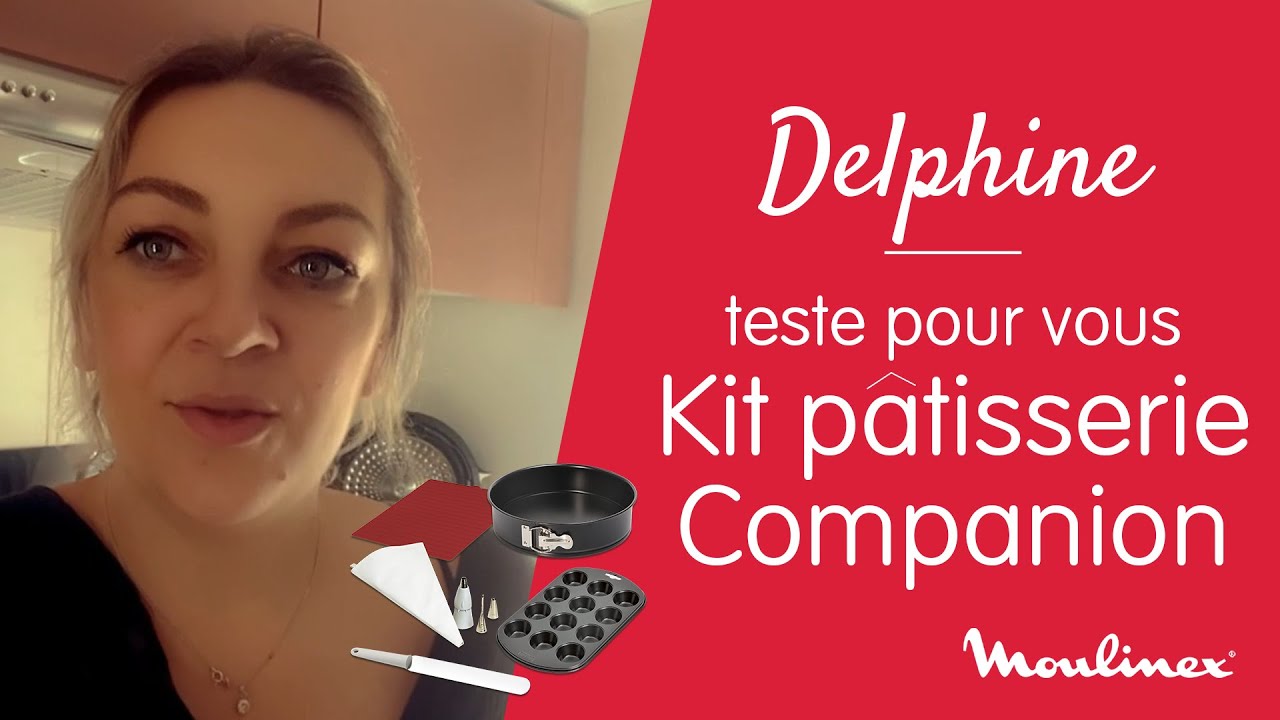 MOULINEX Test et avis sur le kit de pâtisserie Companion un ensemble pour tous vos desserts
