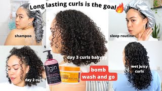 PAMPER ROUTINE. In depth weekly curly hair routine and beauty reset routine