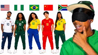 GUESS the COUNTRY but i am BLINDFOLDED