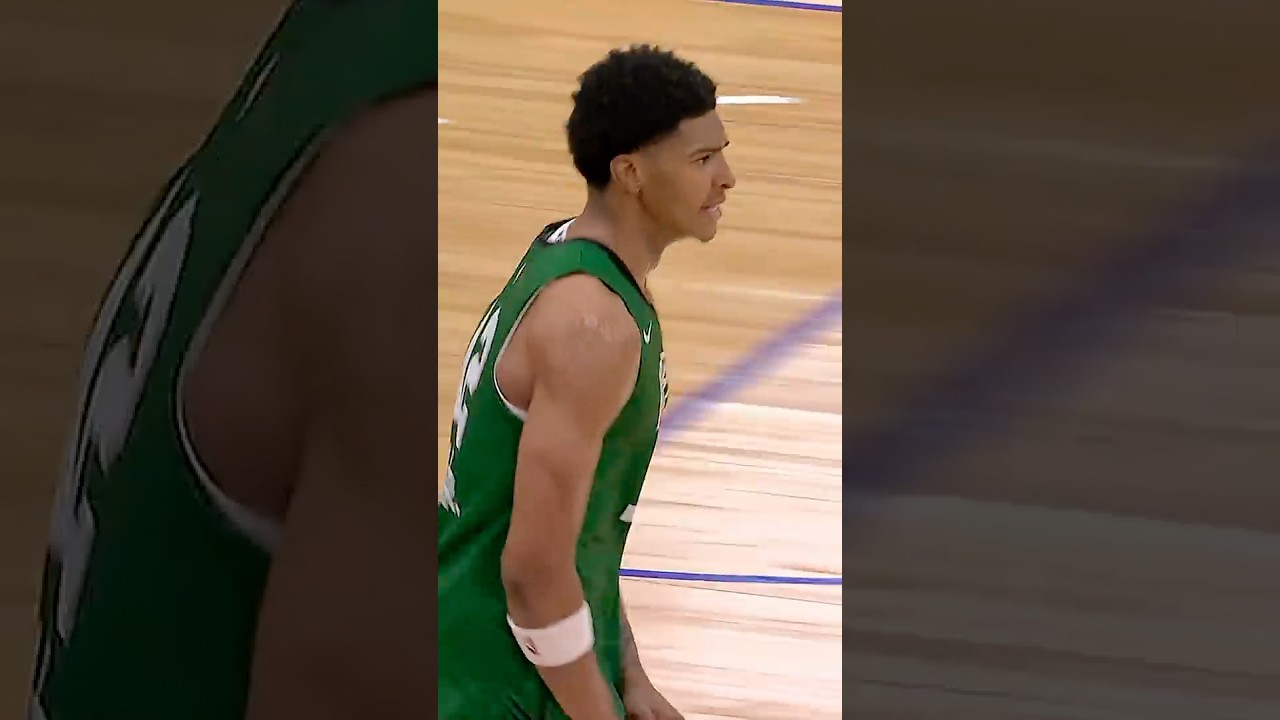 BIG SHOT from @ChrisCenacJr to force OT 👏 #celtics #nba #shorts