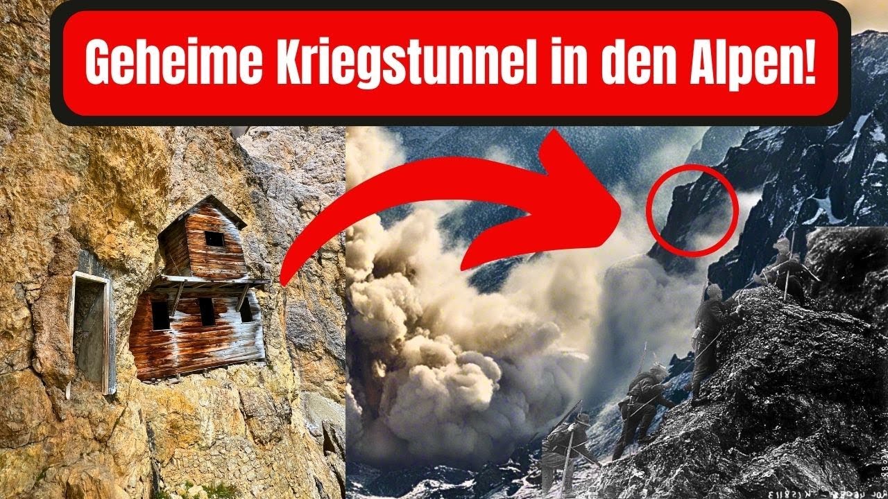 ⚠️ Высоко в горах! Мы исследуем секретные туннели Первой мировой войны!