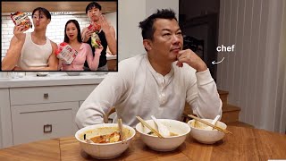 Chef Dad Picks Favorite Child Based On Their Instant Noodles