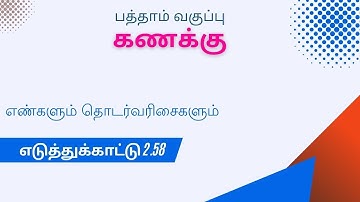10th Maths Example 2.58 | Numbers and Sequences #10thmathschapter2 #10thmathschapter2intamil