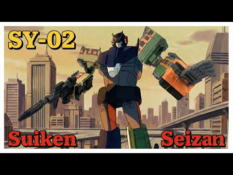 Magic Square & Siyang Culture Raiden Sy-02 Transformers Legend Scale Seizan And Suiken