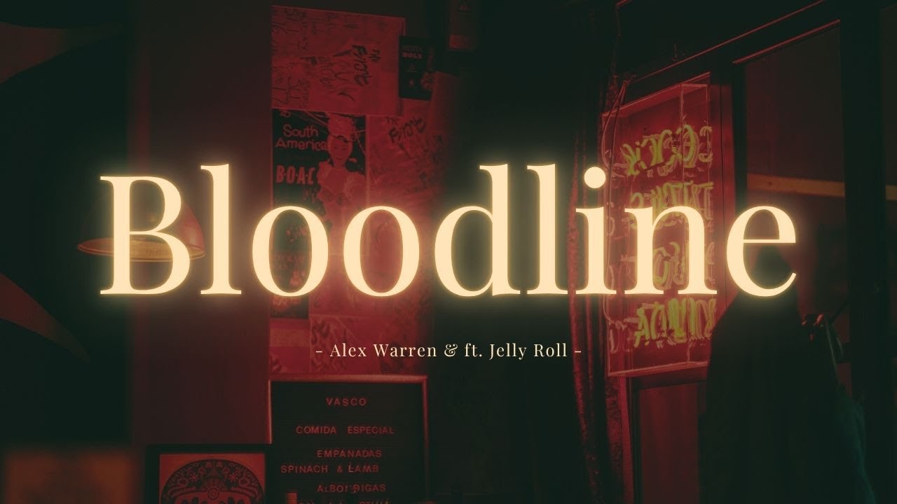 Alex Warren - Bloodline (Lyrics) ft. Jelly Roll - 1 Hour Alex Warren - Bloodline (Lyrics) ft. Jelly Roll - 1 Hour