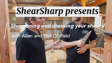 Sharpening and Dressing Blade Shears - with ShearSharp NZ