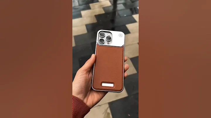 Luxury Metal Leather Phone Case for All iPhone, Aluminum Magnetic Phone Cover For iPhone  15 14 PMax