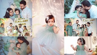 Aarooti's first birthday  celebration|Aarohi||Ammudipu|