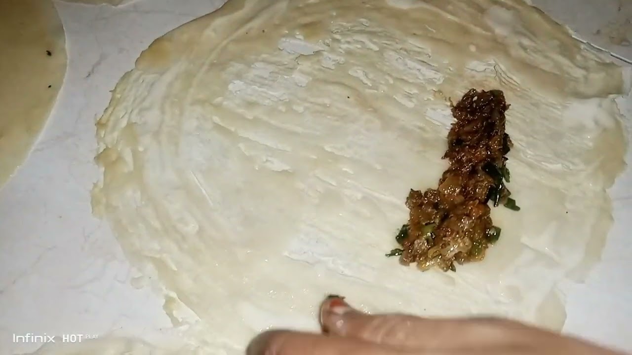 সিট দিয়ে তৈরি স্প্রিং রোল ও সমুচা  রেসিপি। 