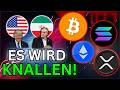 🚨Krypto PUMP Nach Trump-Iran News! Eine Bullen Falle? Das Wird JETZT Bei Bitcoin &amp; Co. Passieren!