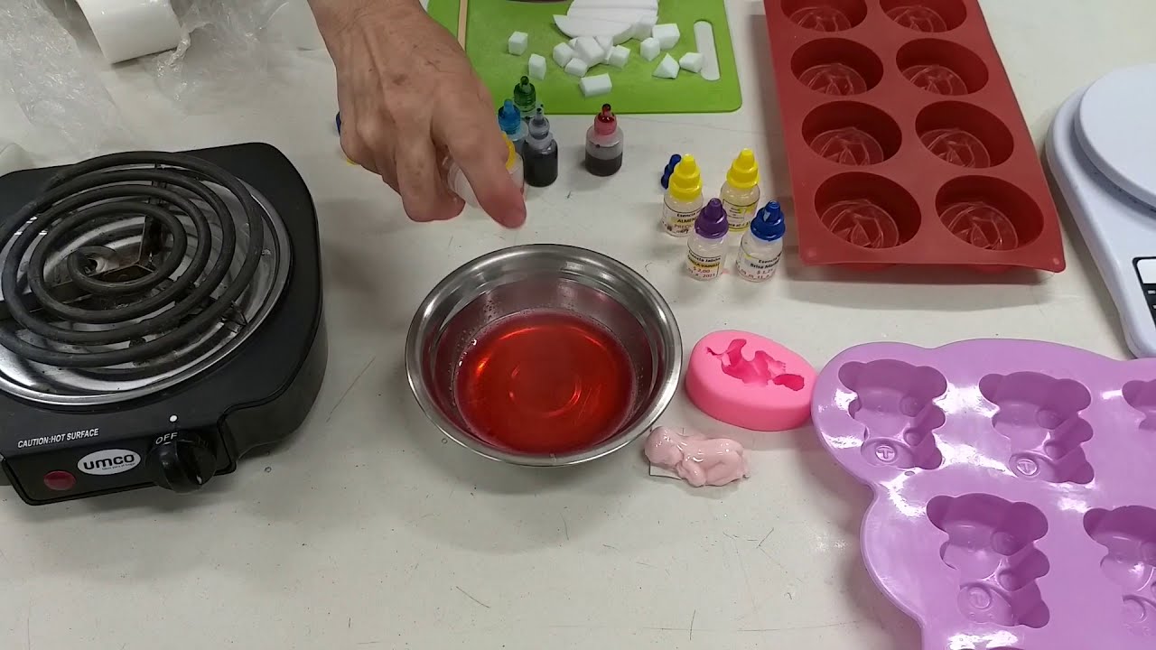 Elaboración de jabón artesanal con glicerina Fabricacion