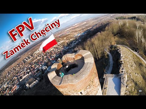 Zamek Chęciny - FPV #1 Okiem-Drona