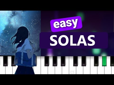 Jamie Duffy - Solas  Tiktok EASY PIANO TUTORIAL