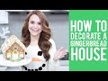 How to Decorate a Gingerbread House | Tutorial by Rosanna Pansino