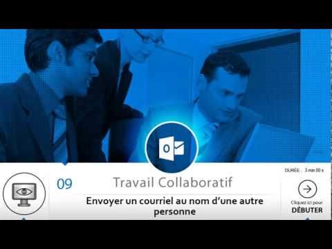Vidéo: Comment envoyez-vous au nom d'outlook?