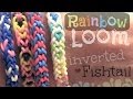 RAINBOW LOOM : Inverted Fishtail Bracelet - How To | SoCraftastic