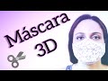 Sim, mais um tutorial de máscara 3D. 🧵🧶Vem fazer sua máscara no Aliatória!😷