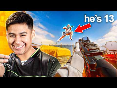 #1 Cod Pro Coaches 13 Year Old In Ranked! (black Ops 7)