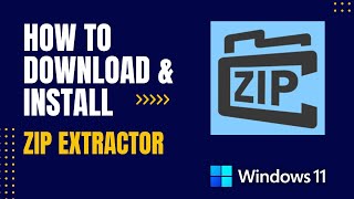 How to Download and Install Zip Extractor For Windows screenshot 5