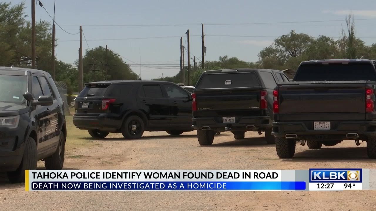 Police identify woman found dead near road in Tahoka - YouTube