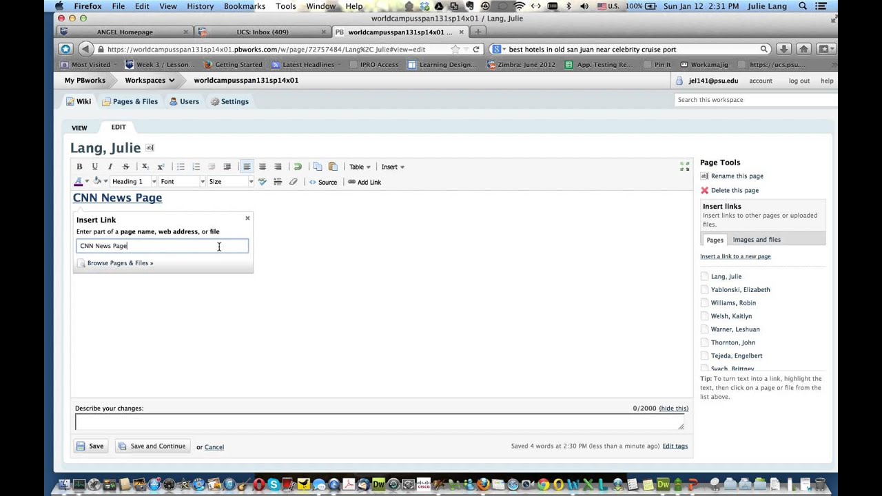 creating a text link - YouTube