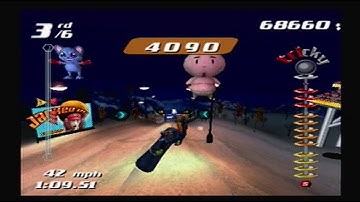 SSX Tricky - Moby World Circuit - Snowdream Race