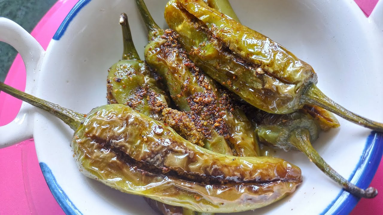 Bharva mirche recipe | Easy 2 min. recipe without besan | tasty side dish 