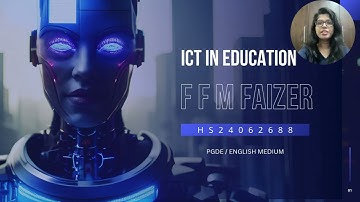 HS24062688 ICT FOR EDUCATION : PGDE